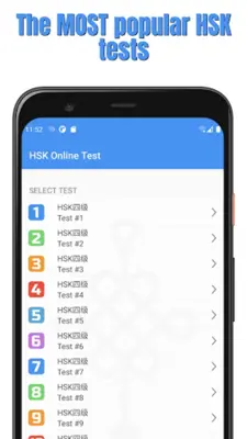 HSK-4 online test / HSK exam android App screenshot 3